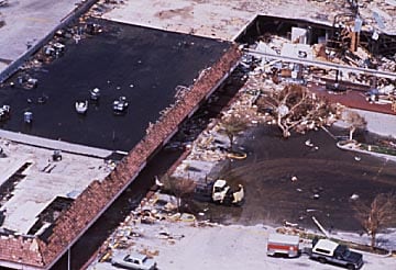 Wind Damaged Homes